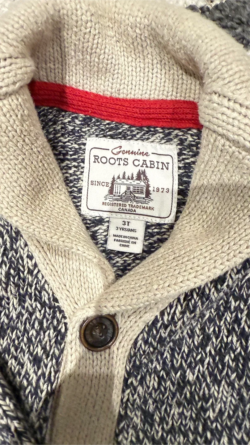 Roots Cabin Cardigan - Size 3T image indicator(2)