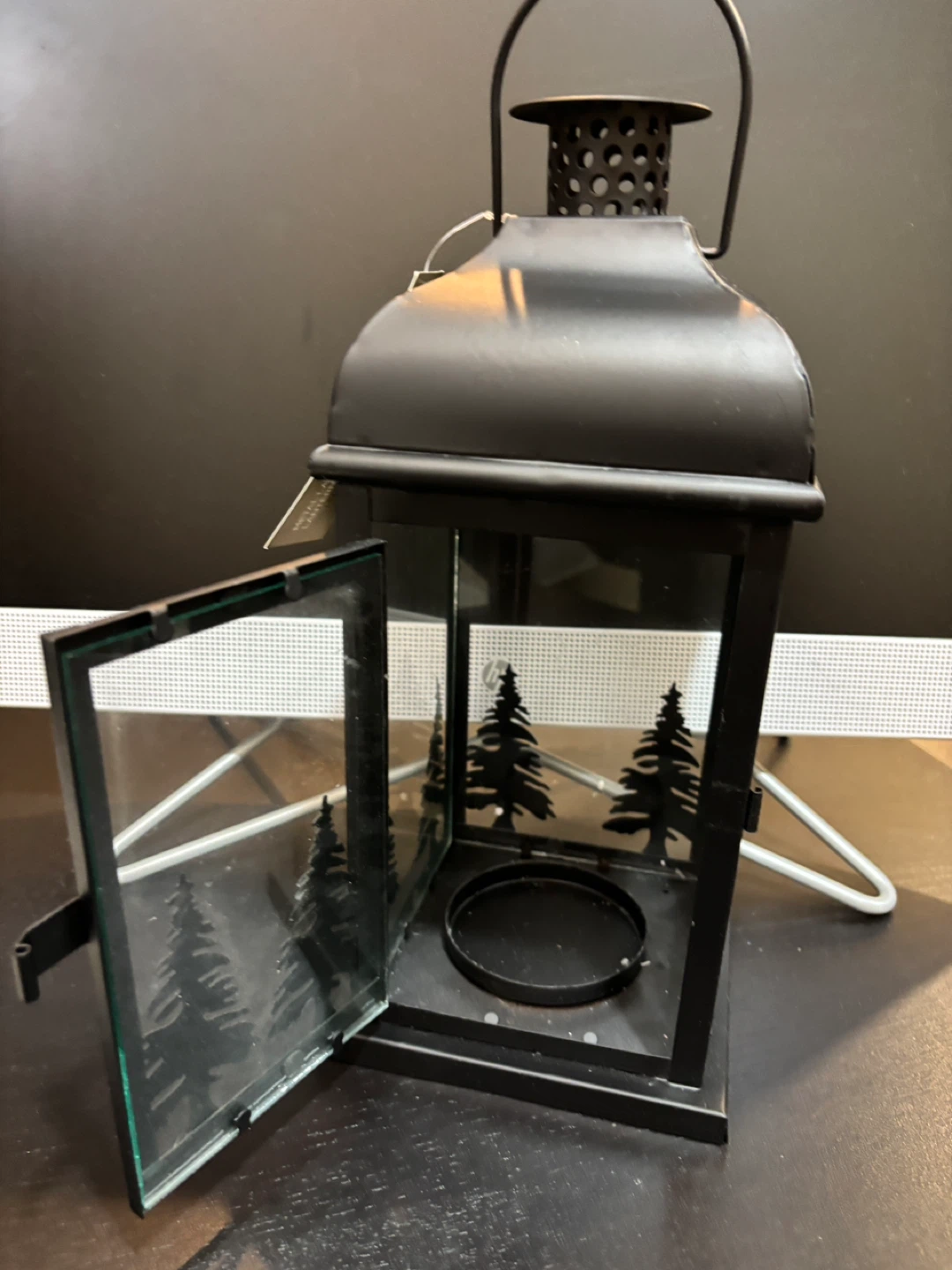 Life at Home Black Metal Lantern - photo 2