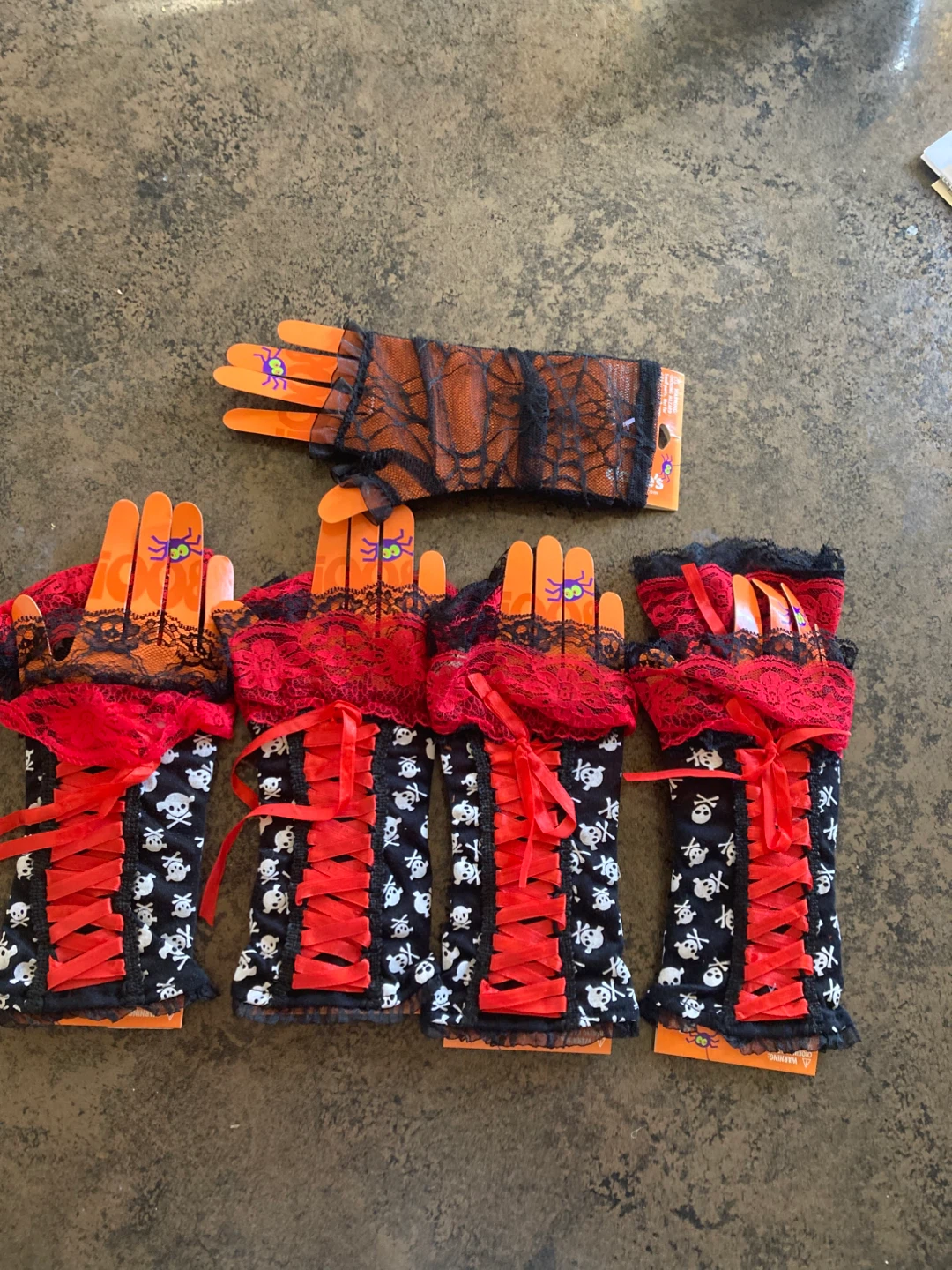 Claire's Halloween Costume Gloves