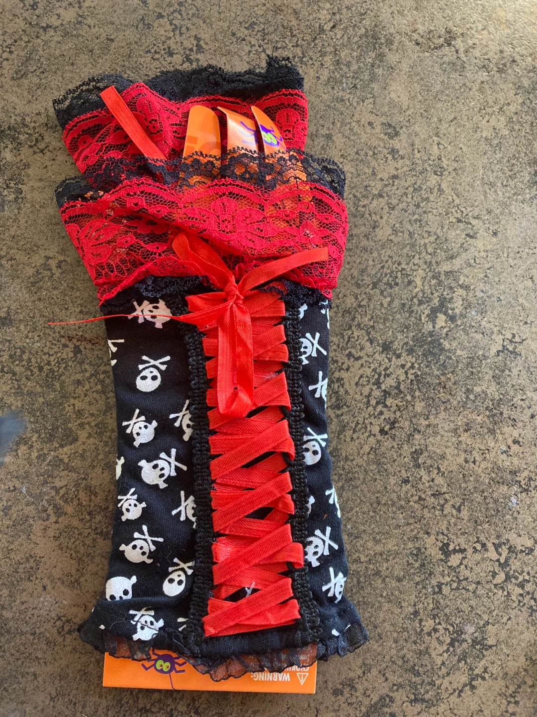Claire's Halloween Costume Gloves - photo 2