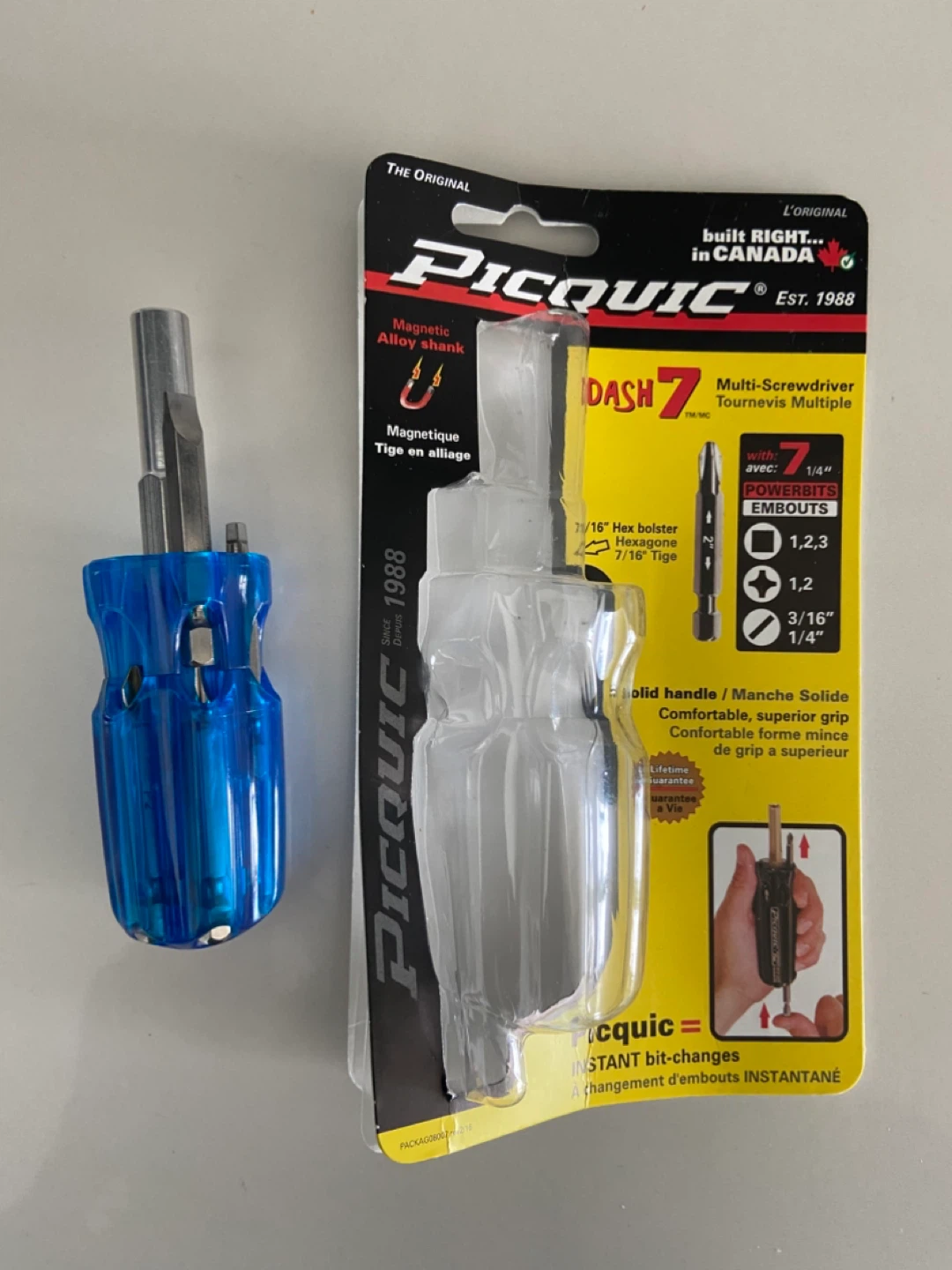 Picquic Dash 7 Multi-Screwdriver - New in Package