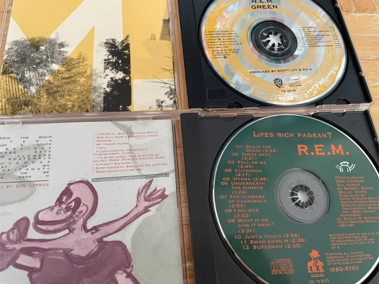 R.E.M. CDs: Green & Lifes Rich Pageant image indicator(3)