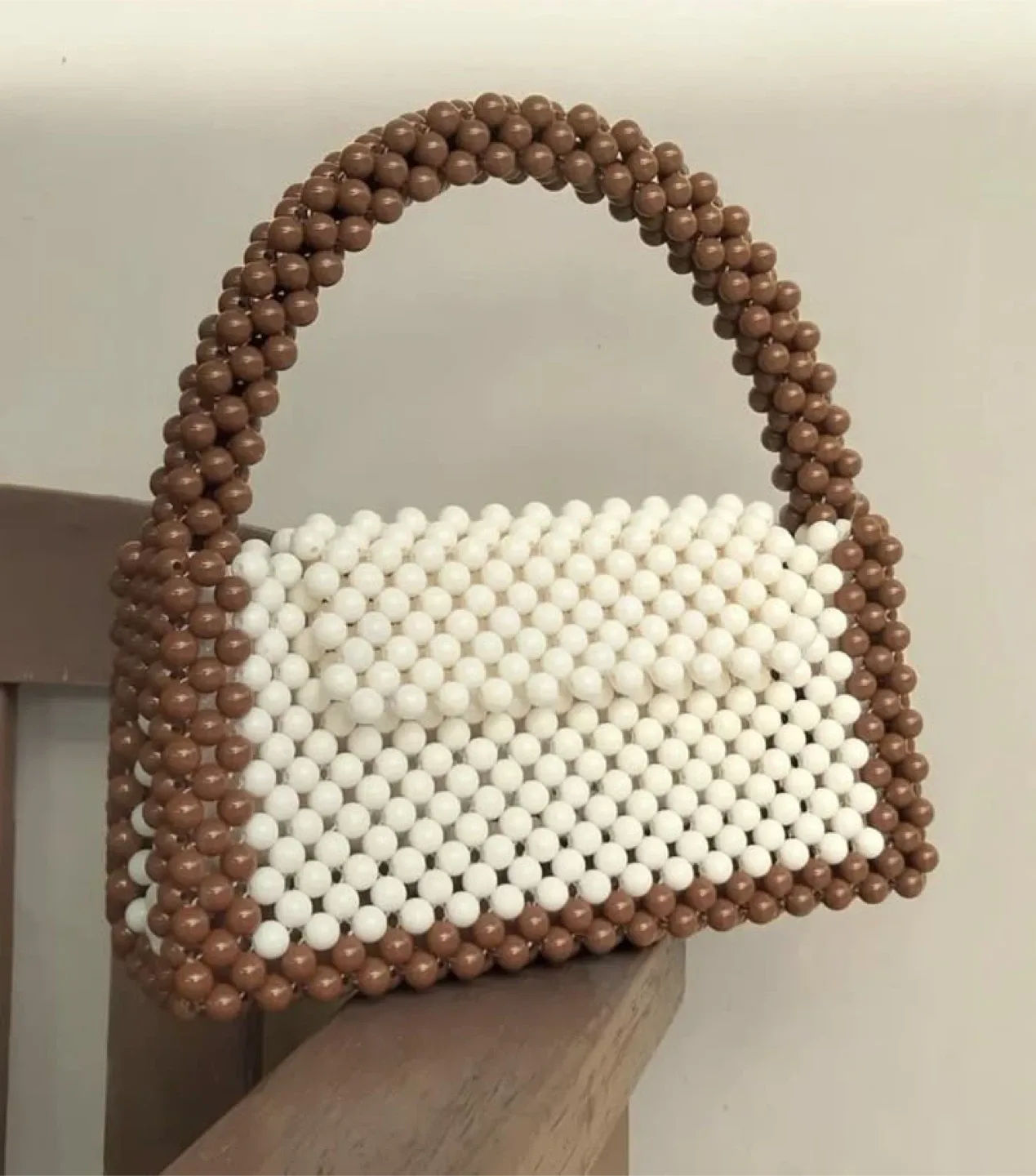 Handmade Crystal Beaded Purse image indicator(7)