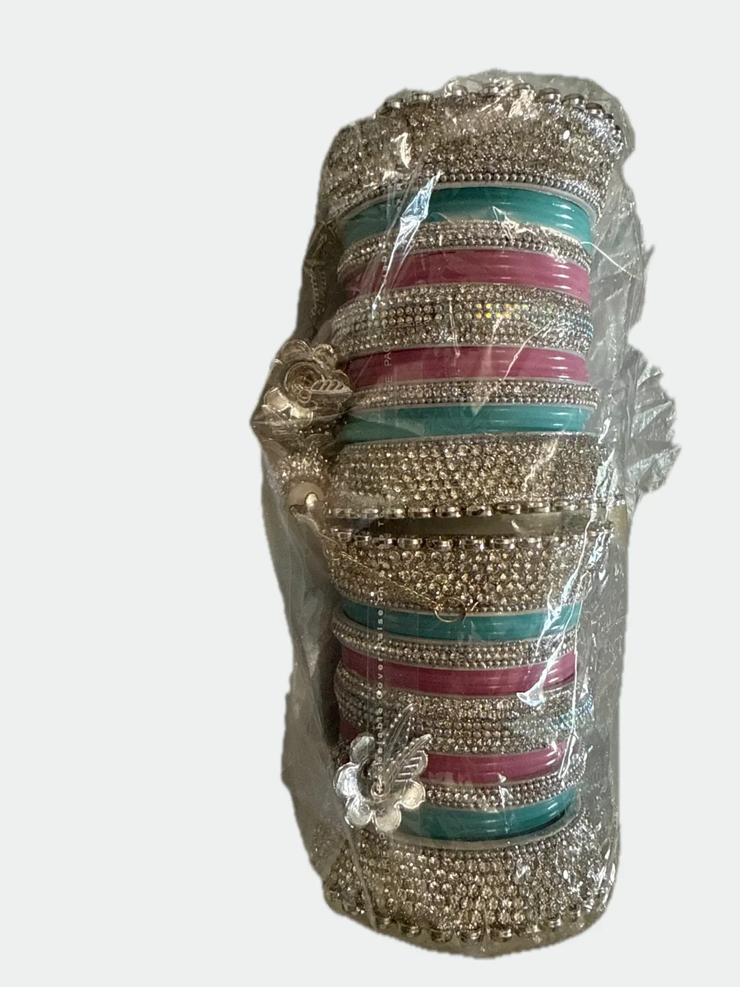 Bangles - Silver, Pink and Blue image indicator(3)