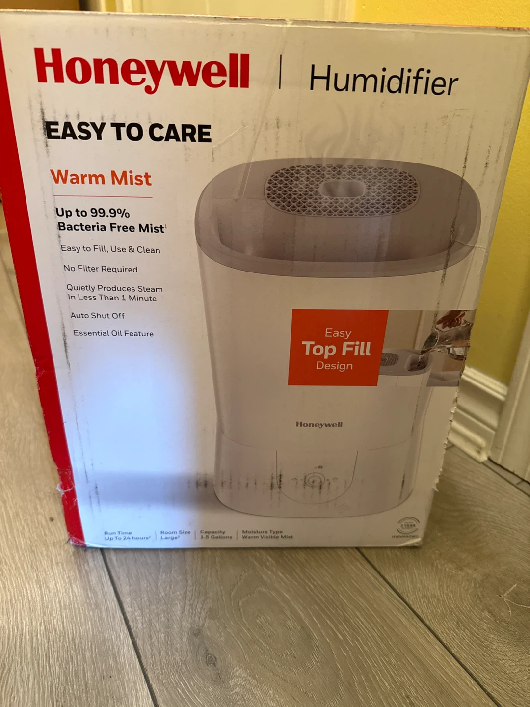 Honeywell Humidifier - Warm Mist, Easy to Care