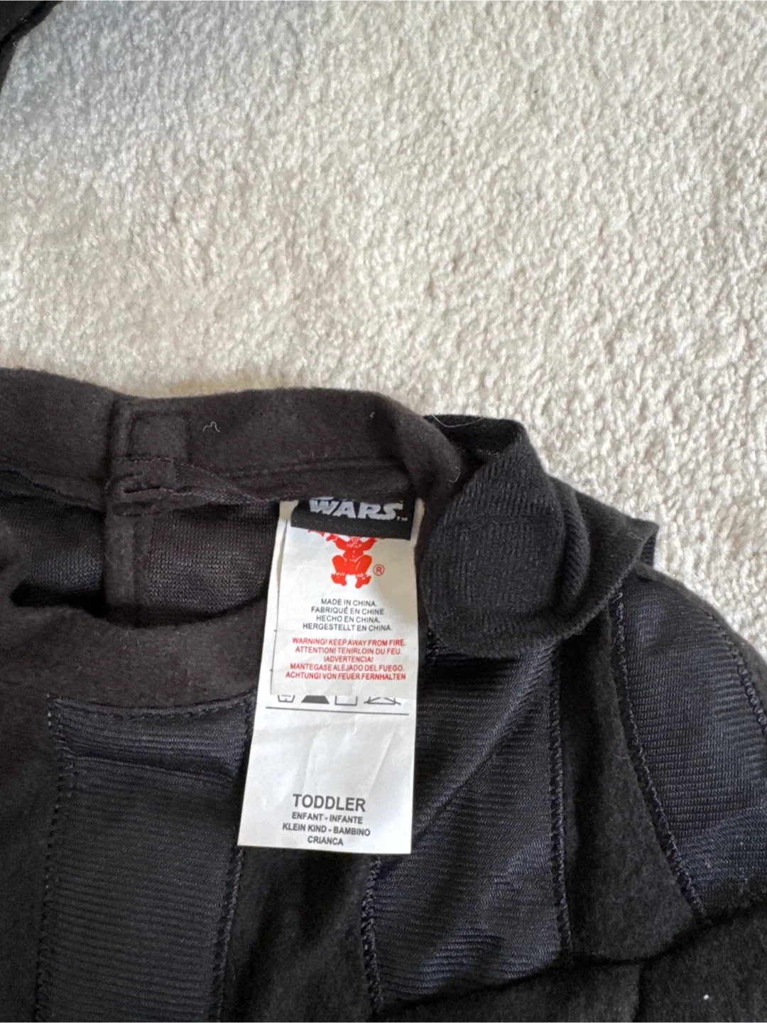 Star Wars Toddler Darth Vader Costume image indicator(2)