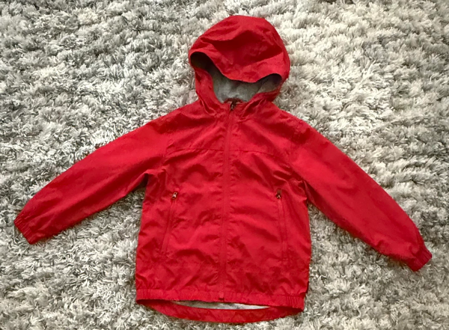 Baby Gap Red Hooded Jacket - Size 5 Years
