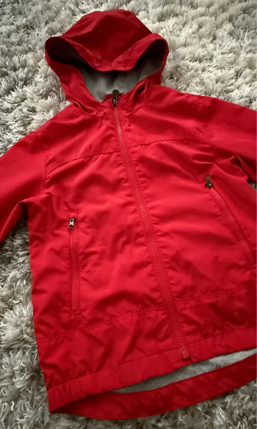 Baby Gap Red Hooded Jacket - Size 5 Years image indicator(2)