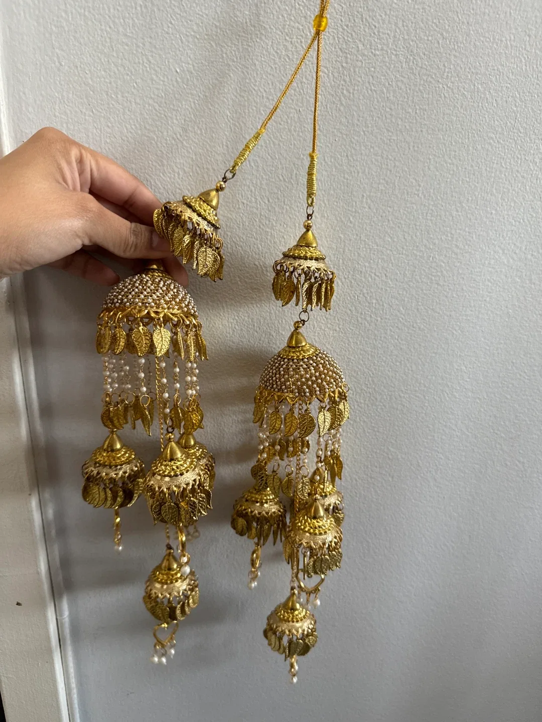 Gold Indian Bridal Kaleera image indicator(3)