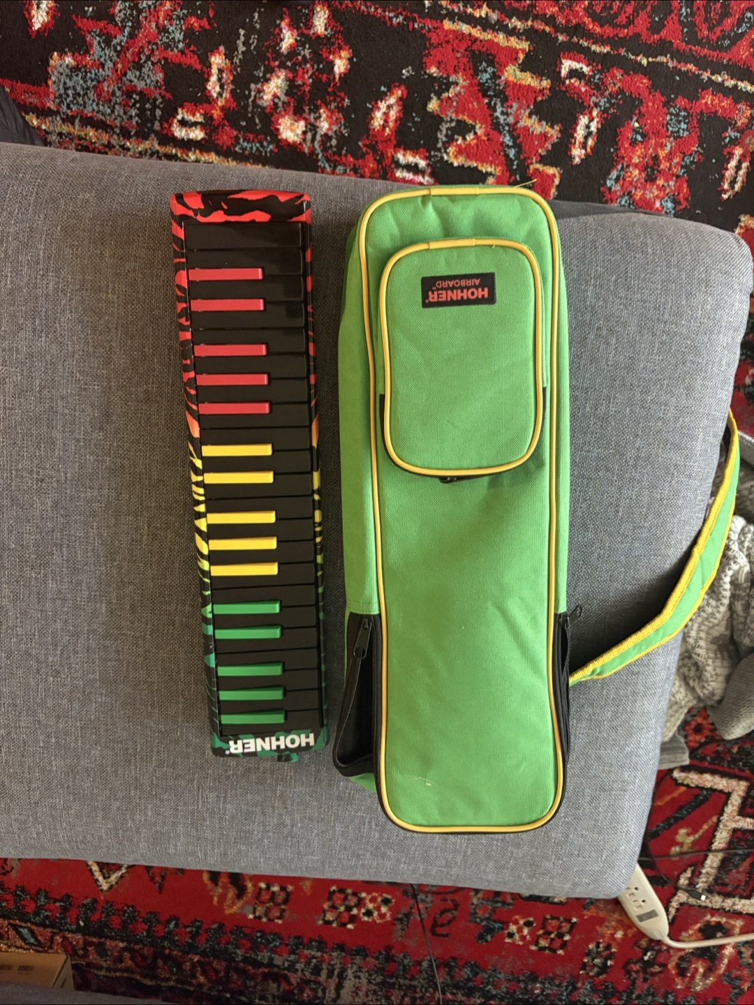 Hohner Airboard melodica with carrying case