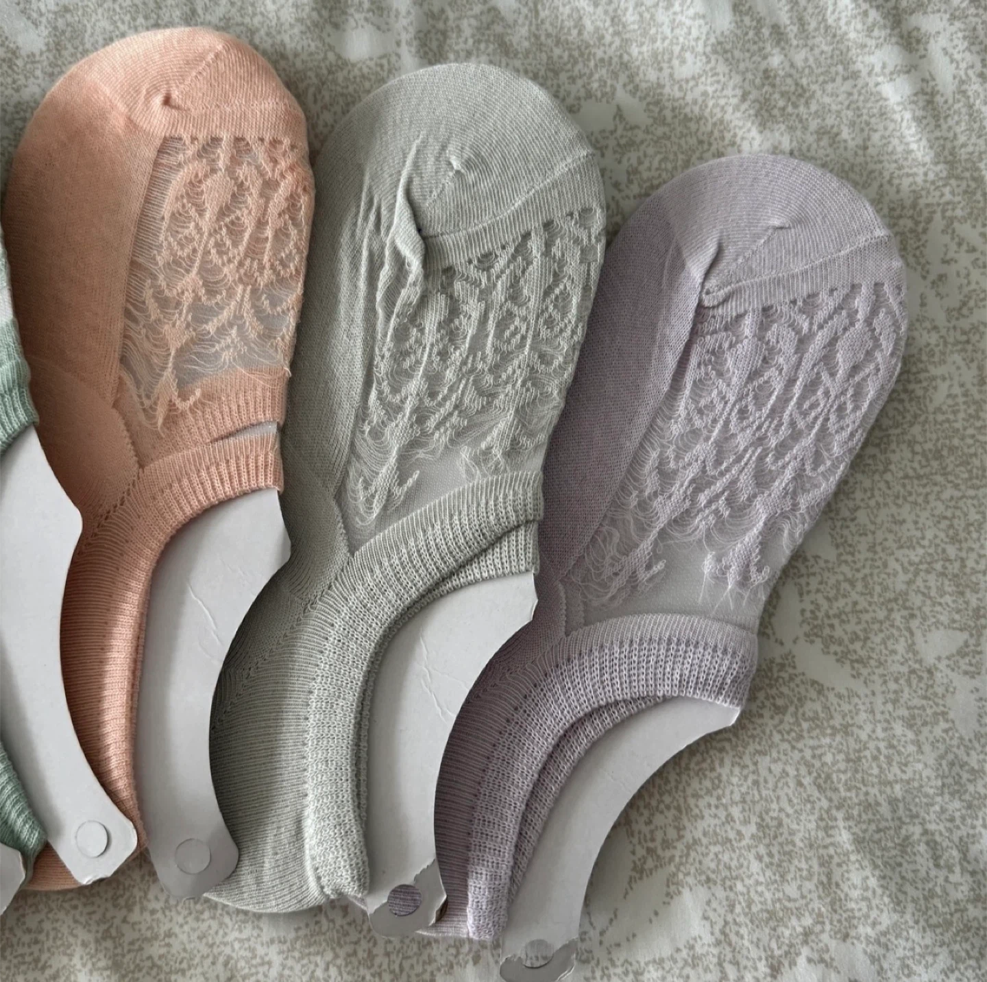 Assorted No-Show Socks - 7 Pairs - photo 3