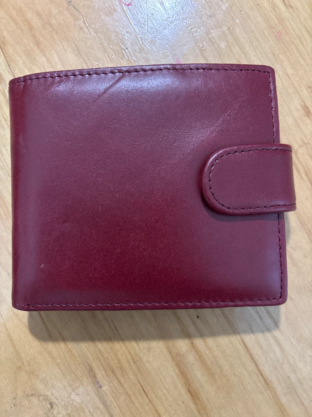 Burgundy Leather Wallet