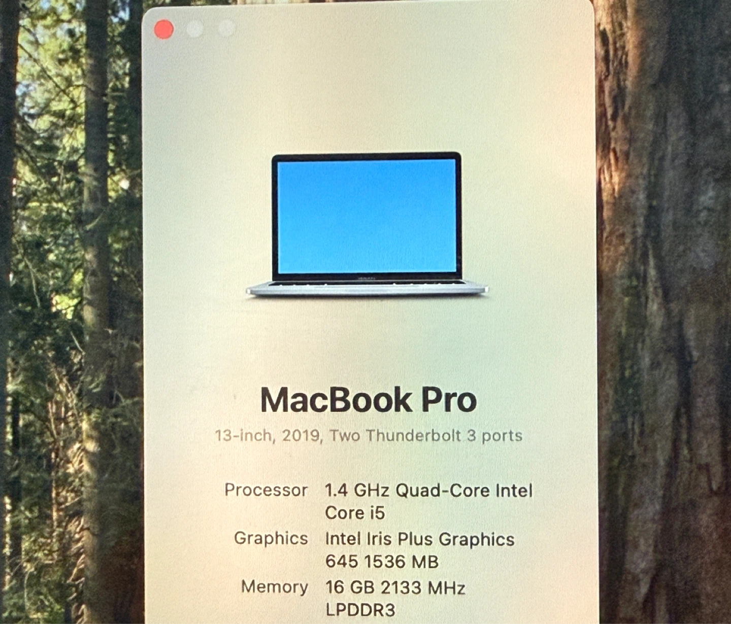 MacBook Pro 13-inch, 2019 - 16GB RAM, 500GB Storage - photo 4