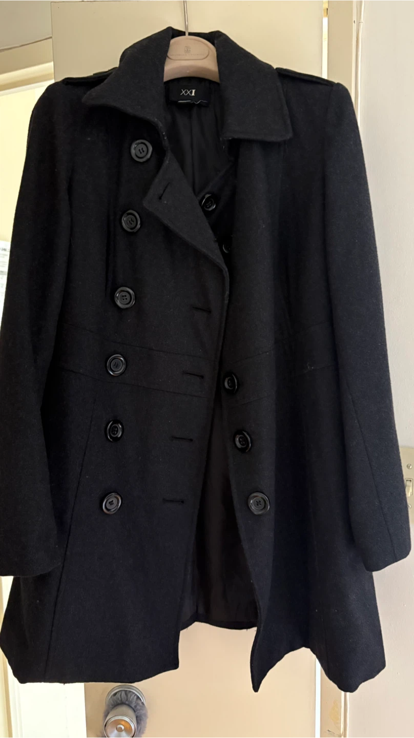 Grey coat