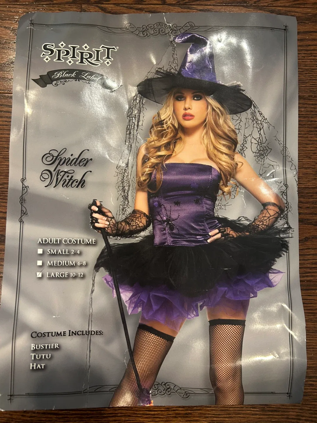 Spirit Spider Witch Adult Costume - Size Large