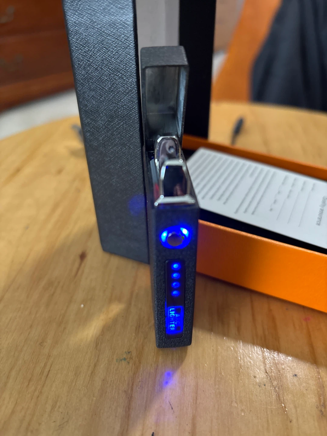 Classic Fashionable Lighter - Black, with Box