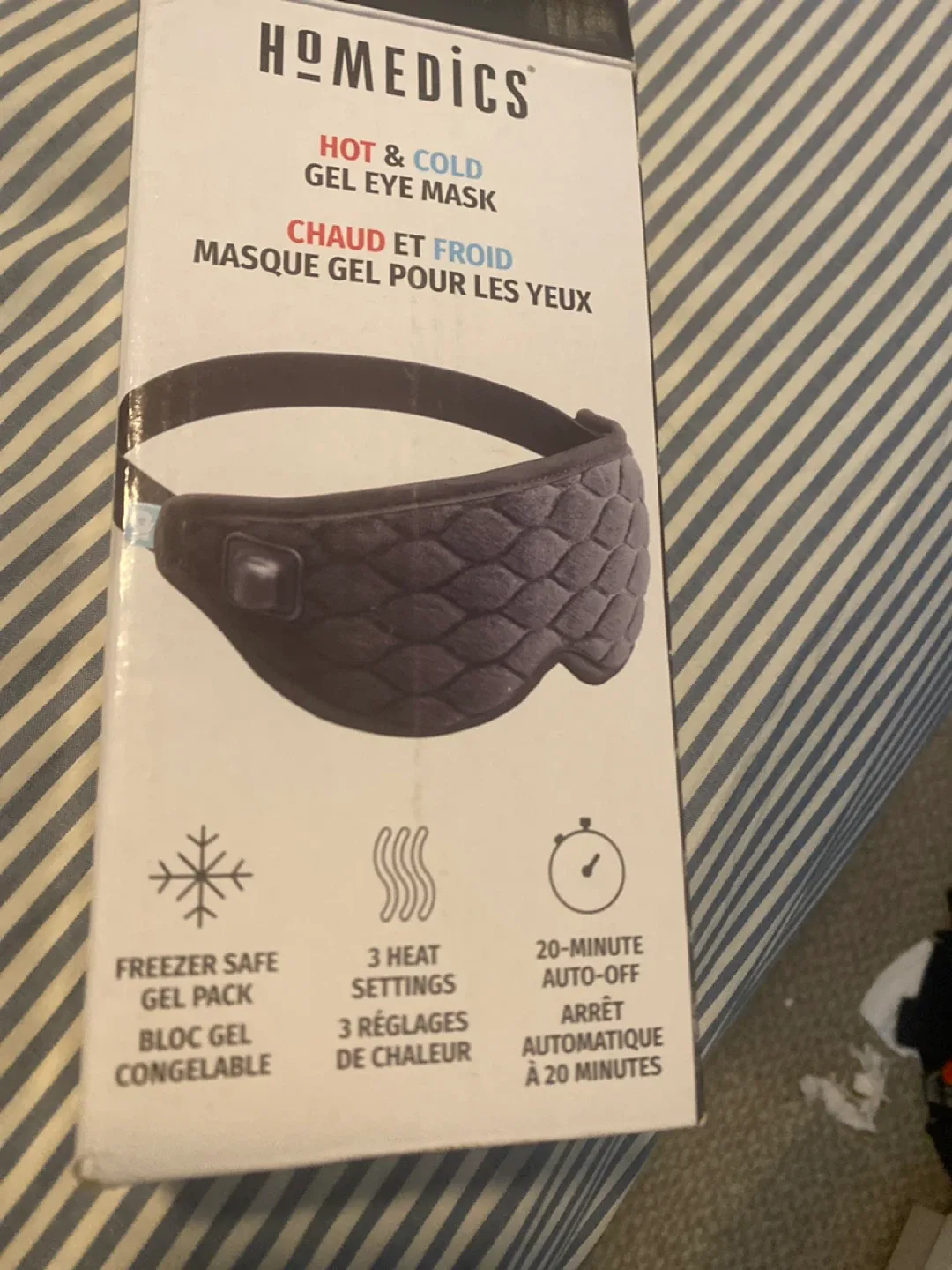 Homedics Hot and Cold gel eye mask thumbnail