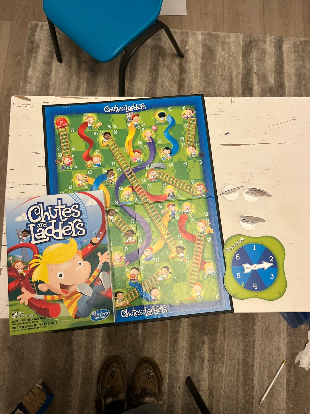 Chutes and Ladders Board Game - Ages 3+