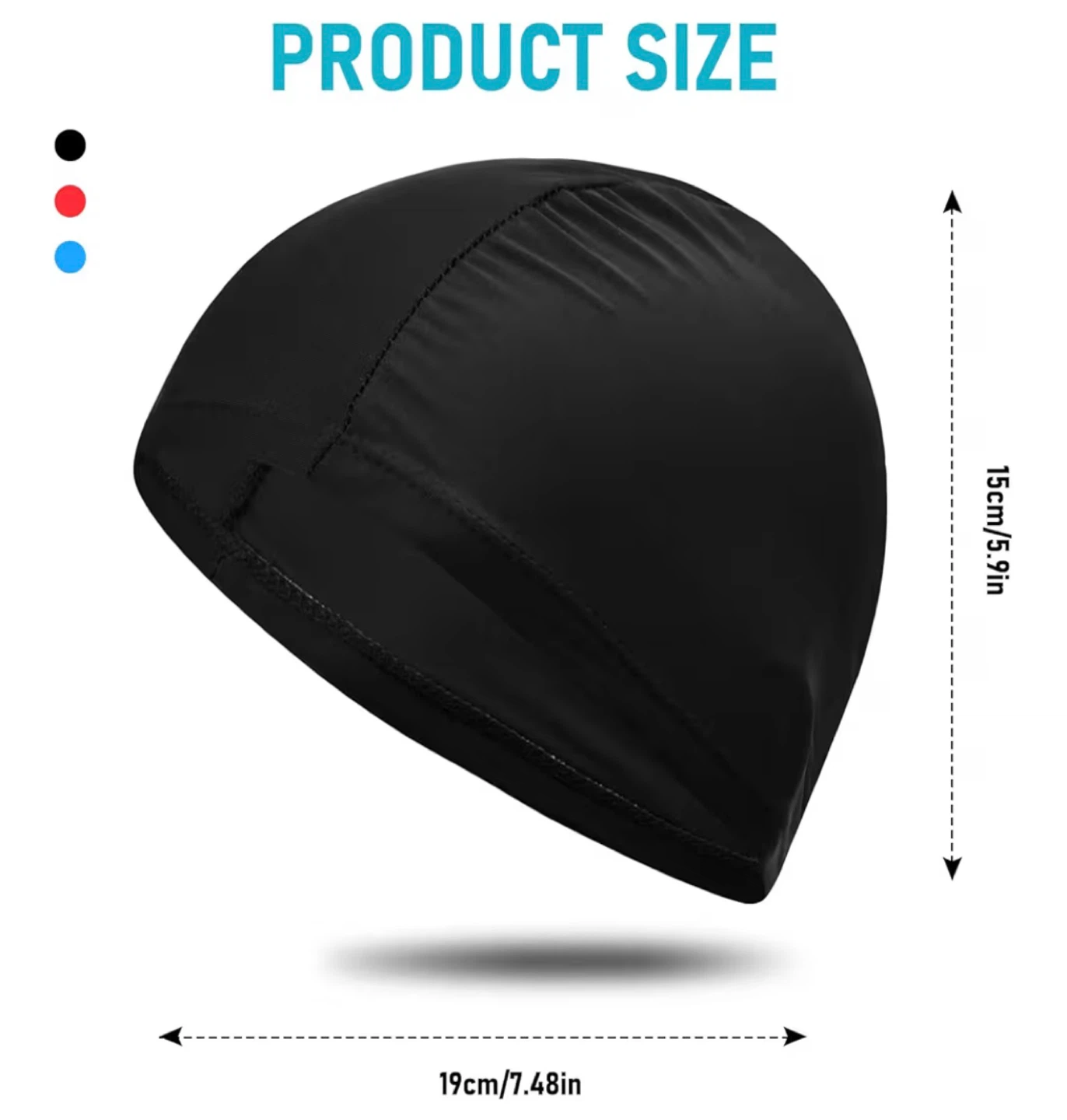 3 pcs swimming caps set - photo 2