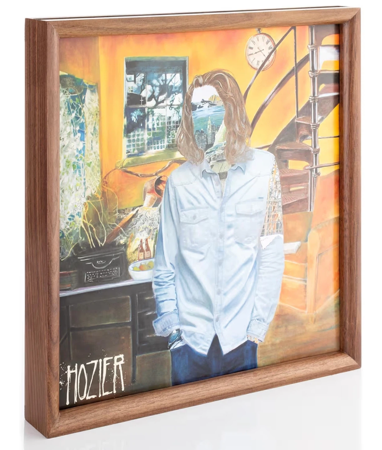 Mönke vinyl record frame- NEW (walnut)