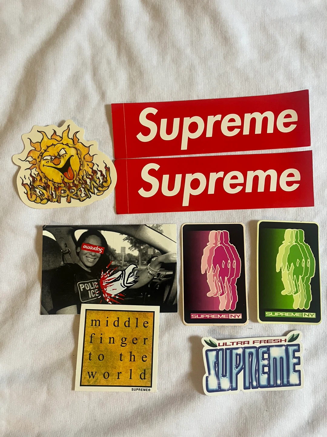 Supreme stickers