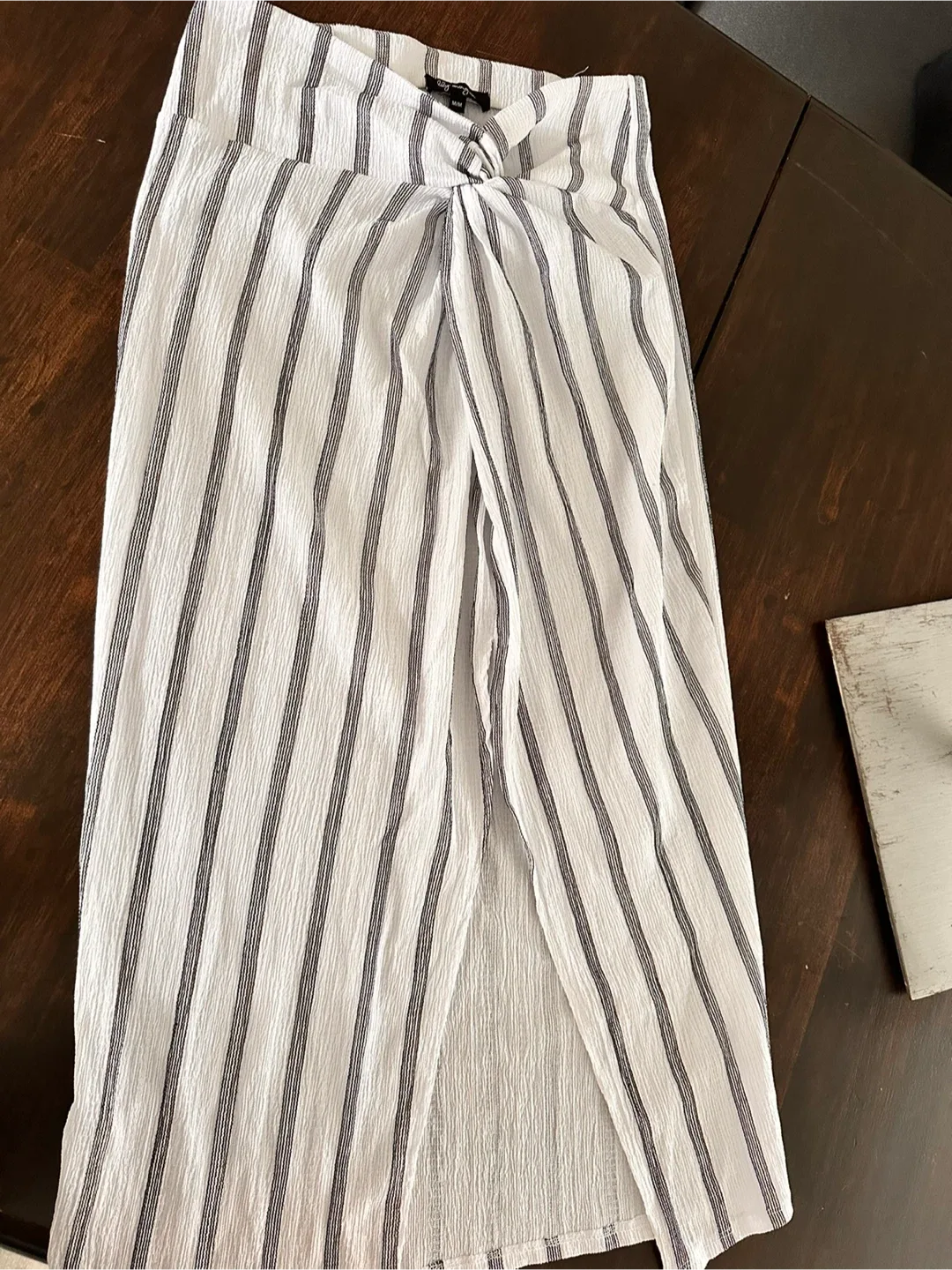 Lily Morgan Striped Skirt - Size M/M image indicator(2)