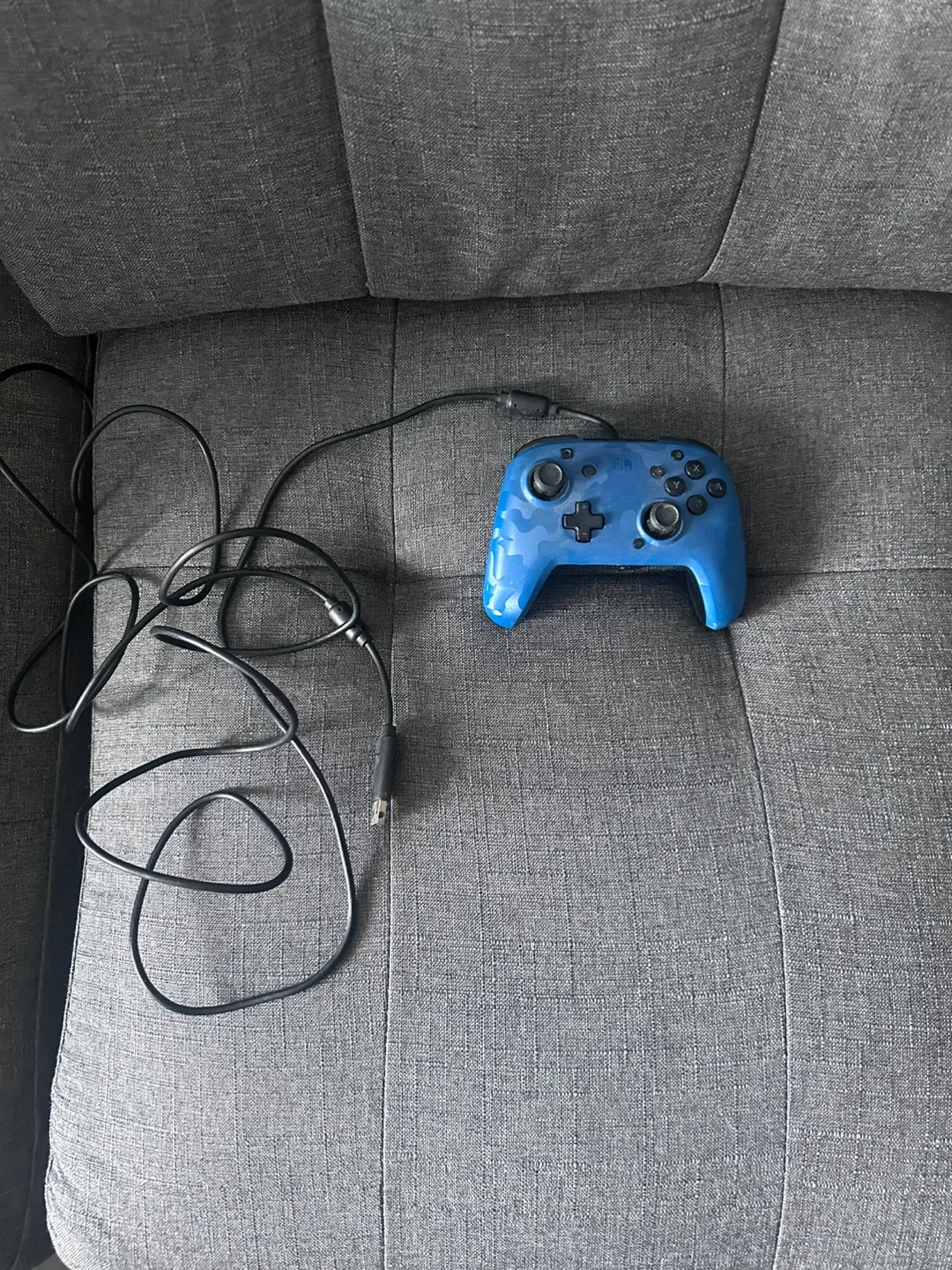Nintendo Switch Wired Controller - Blue image indicator(2)