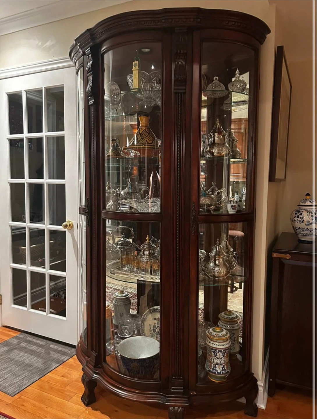 Vintage Dining Room Display Case - photo 2