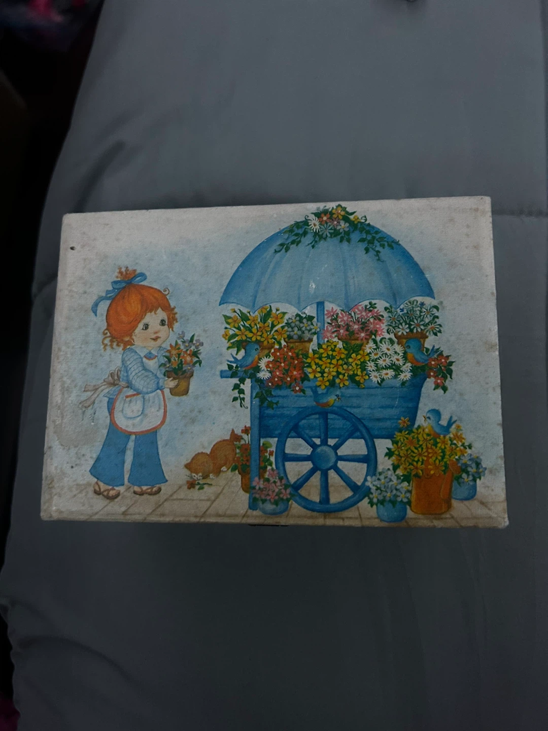 Vintage Ballerina Music Box