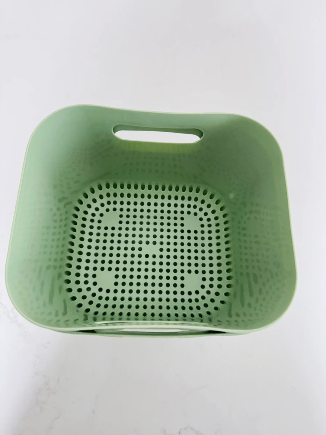 Green Plastic Colander and Basin Set - photo 3