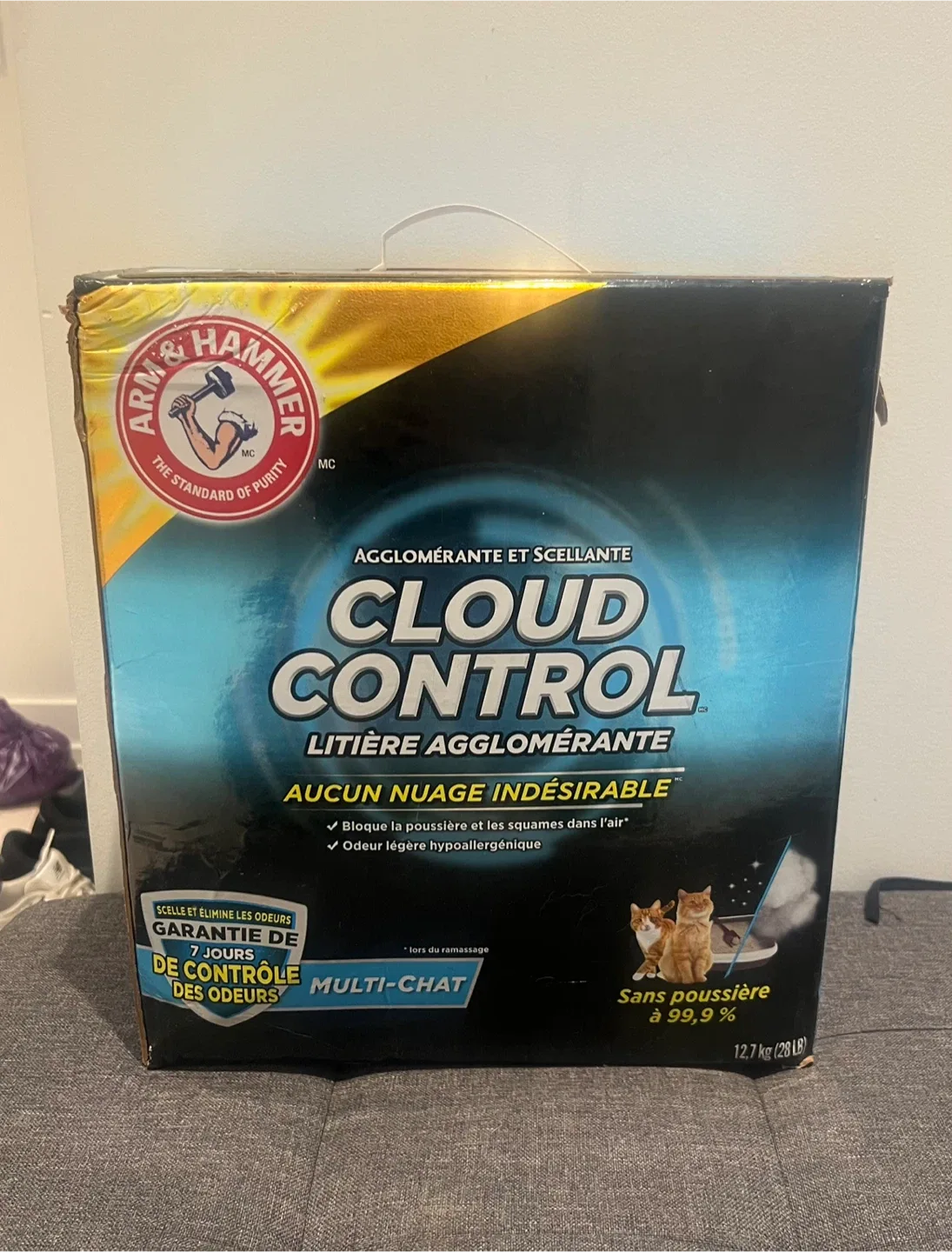 Cloud Control Cat Litter half-used