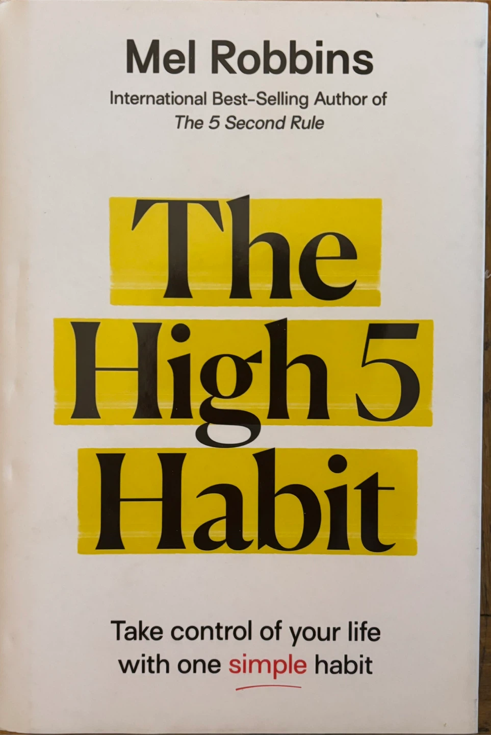 The High 5 Habit by Mel Robbins