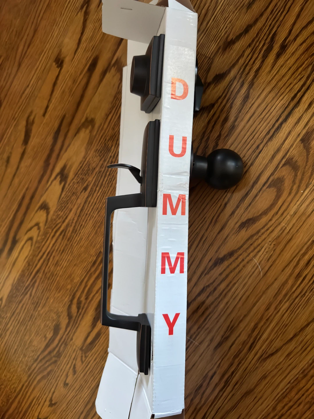 New Kwikset Dummy Handleset, Bronze