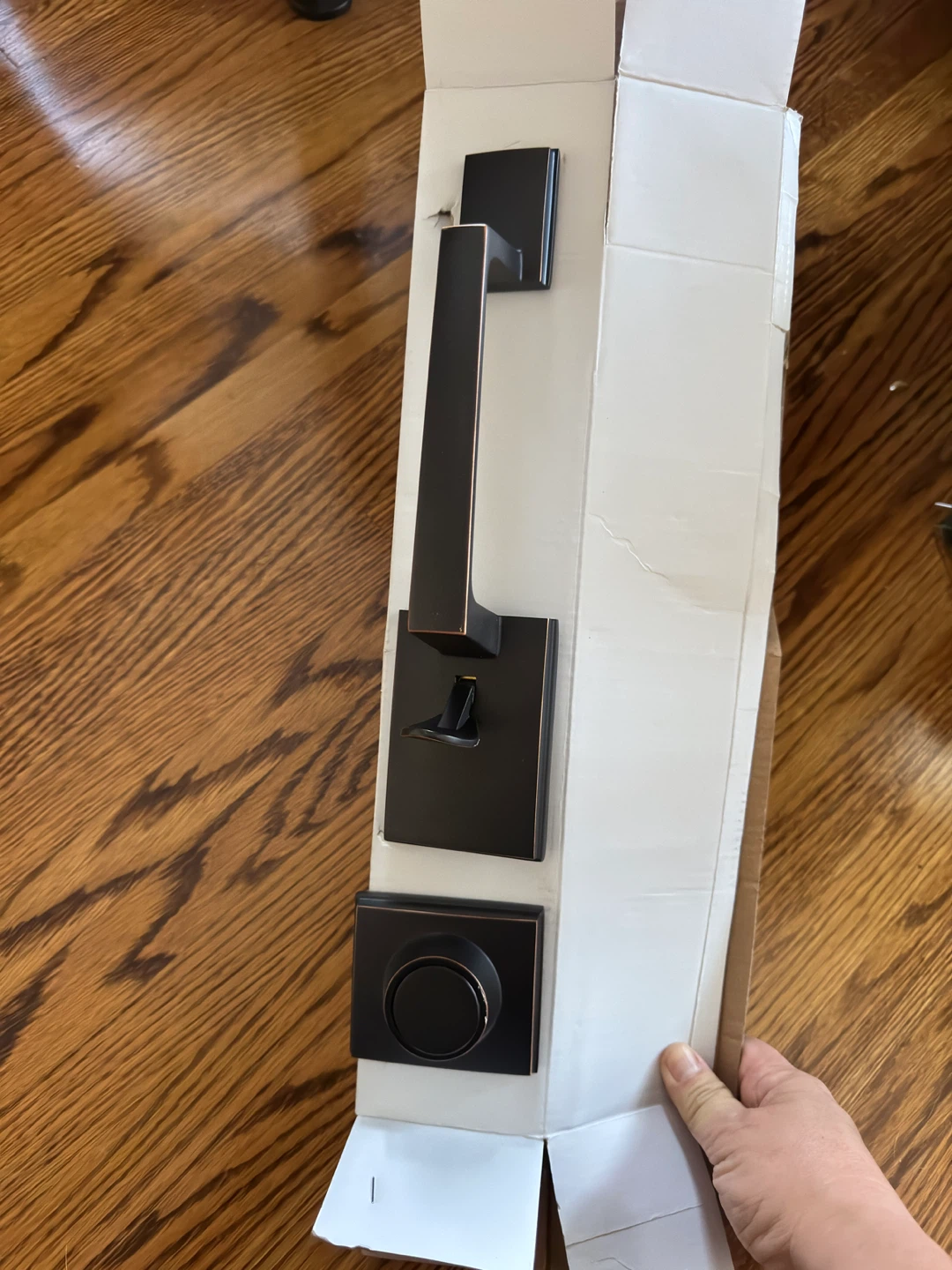 New Kwikset Dummy Handleset, Bronze - photo 3