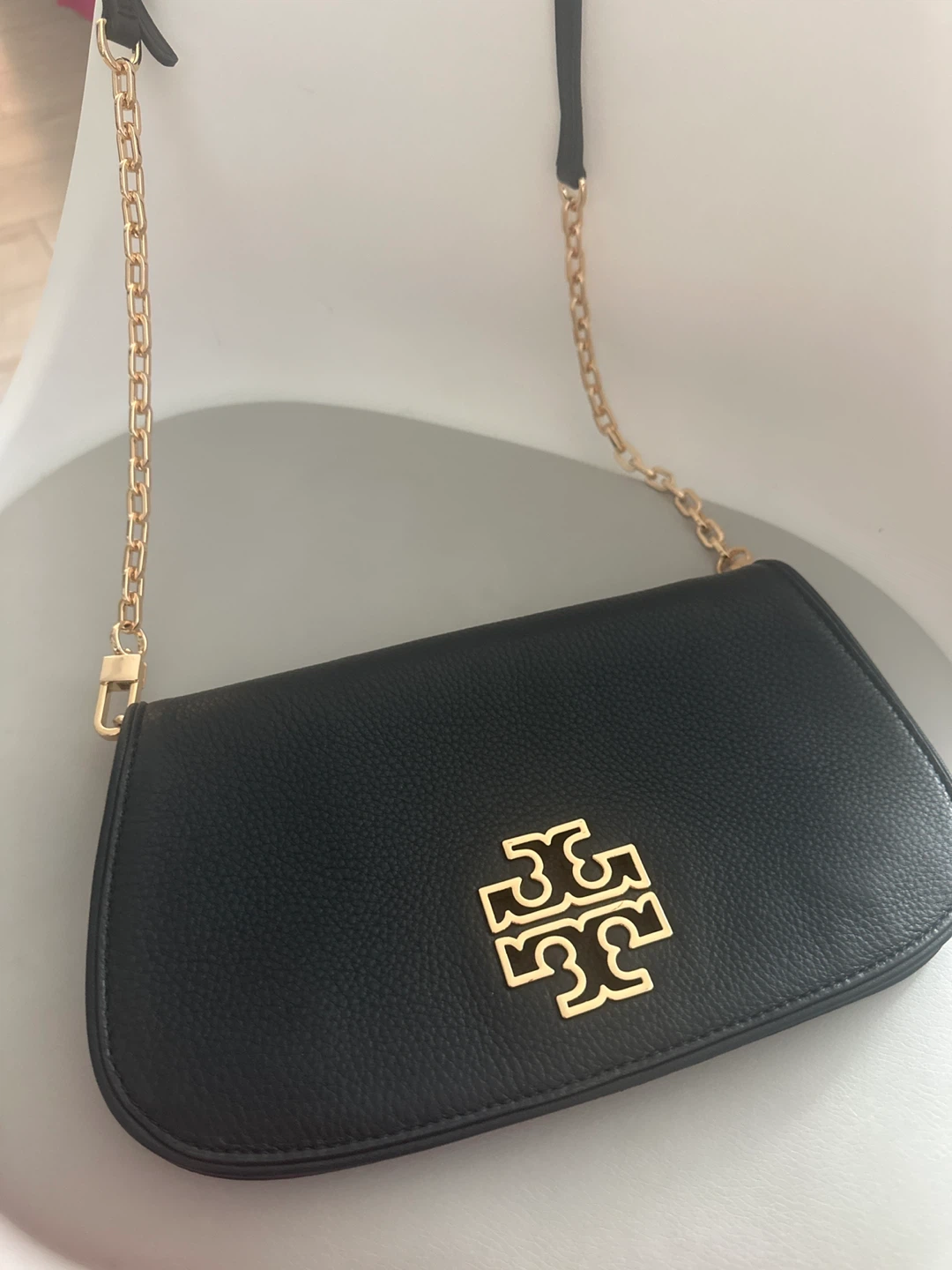 Tory Burch Black Leather Crossbody Bag