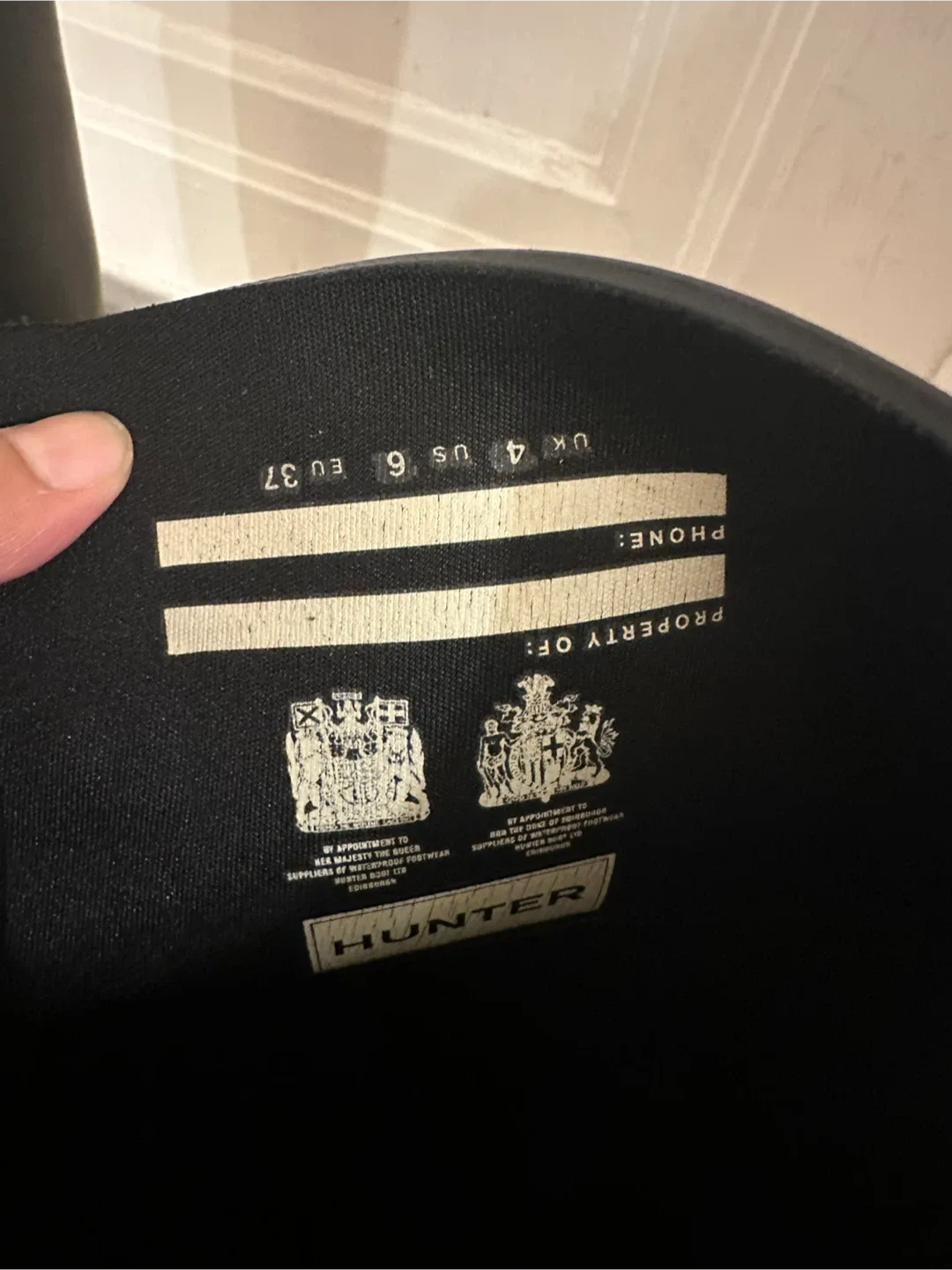 Hunter Rain Boots - US 6/ EU 37 image indicator(5)