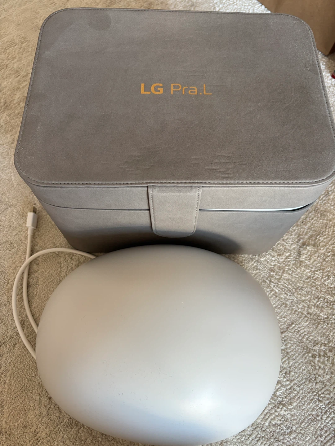 LG Pra.L Derma LED Helmet with Box