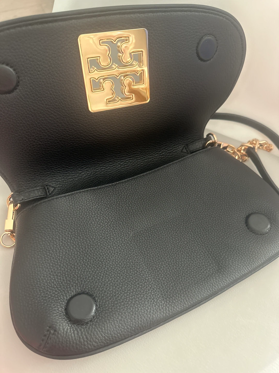 Tory Burch Black Leather Crossbody Bag - photo 3