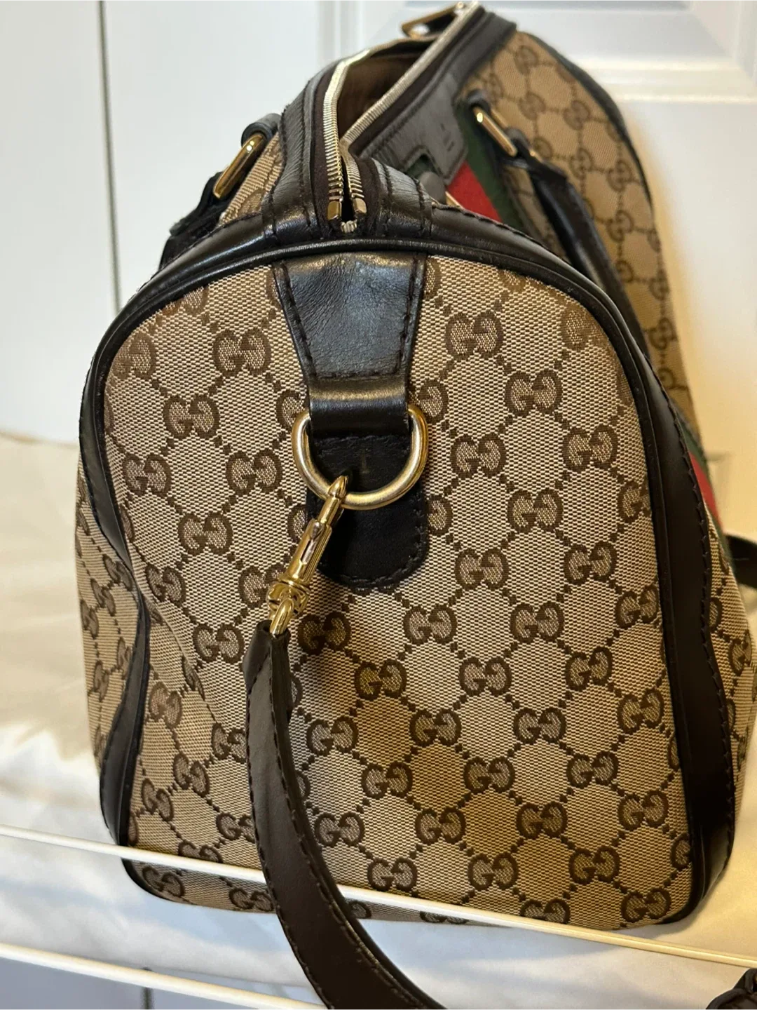 Gucci Boston Bag size 30 image indicator(6)