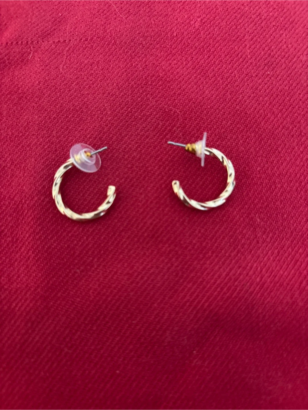 Gold Hoop Earrings thumbnail