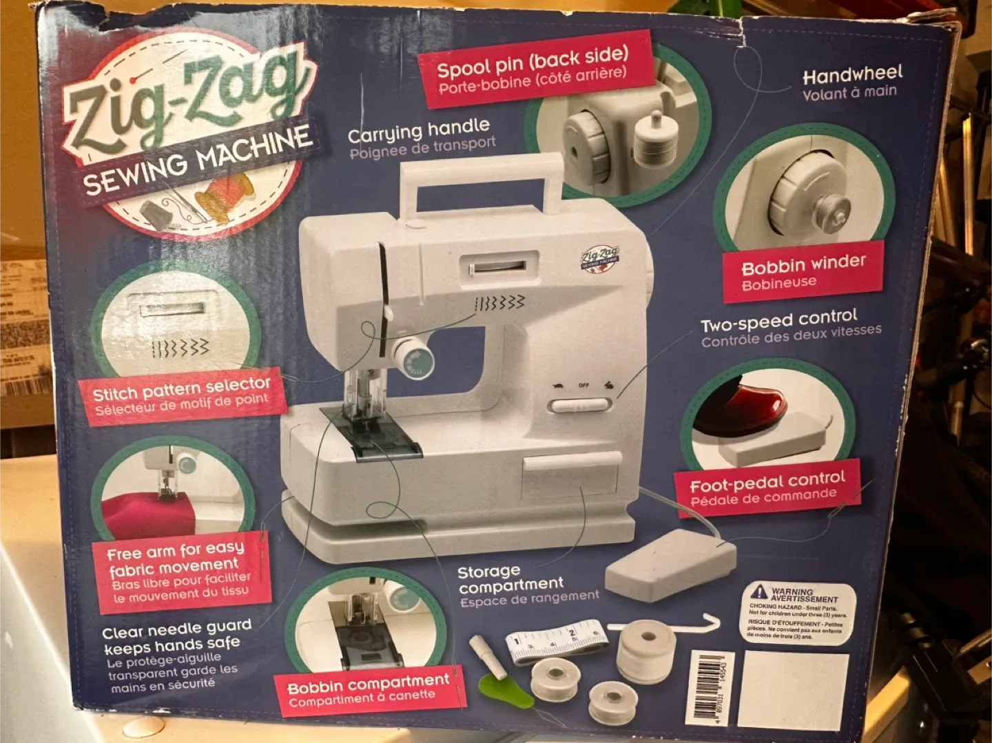 Zig-Zag Sewing Machine - Perfect Starter Machine! image indicator(2)