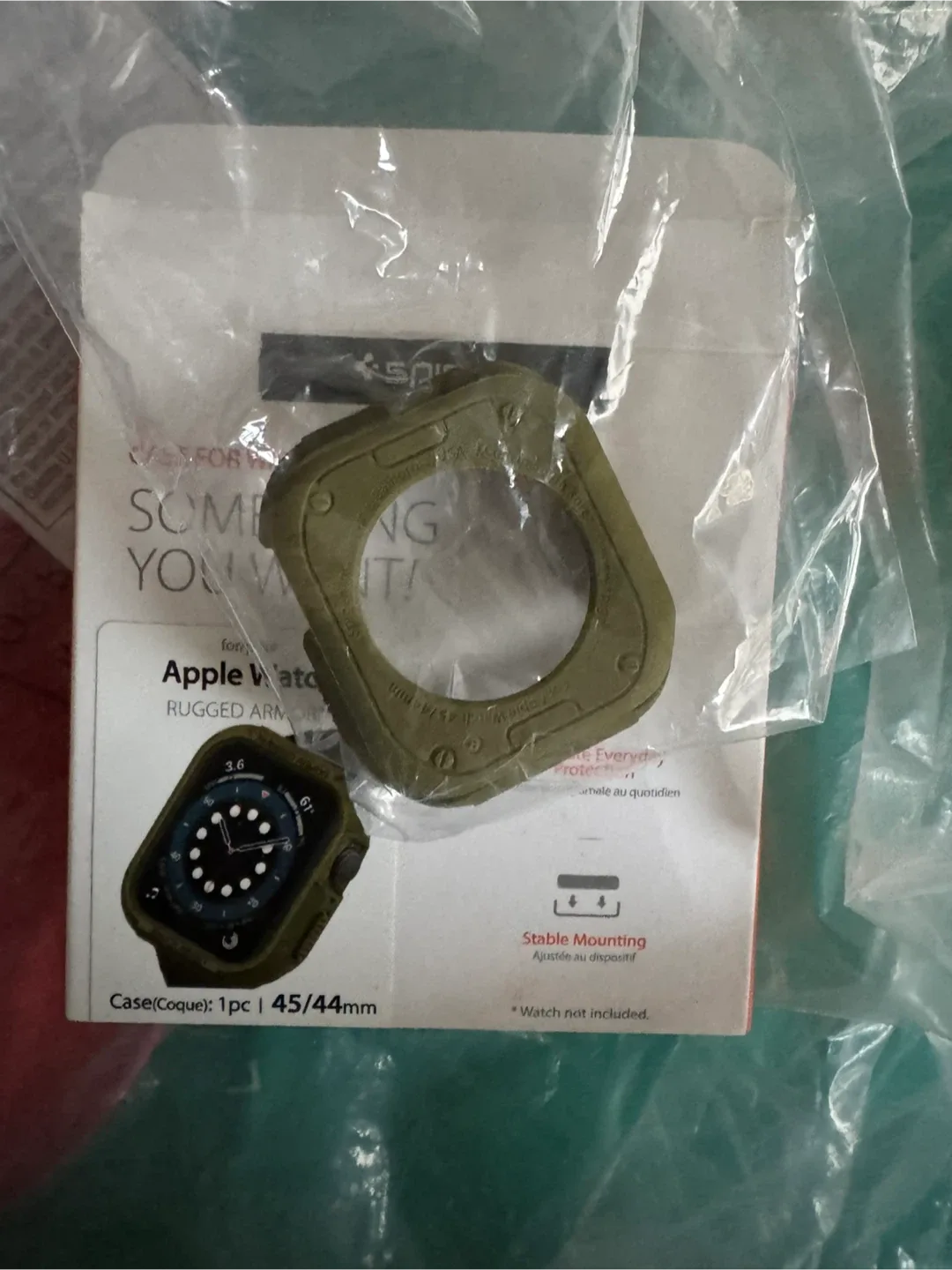 Spigen Rugged Armor Apple Watch Case 45/44mm