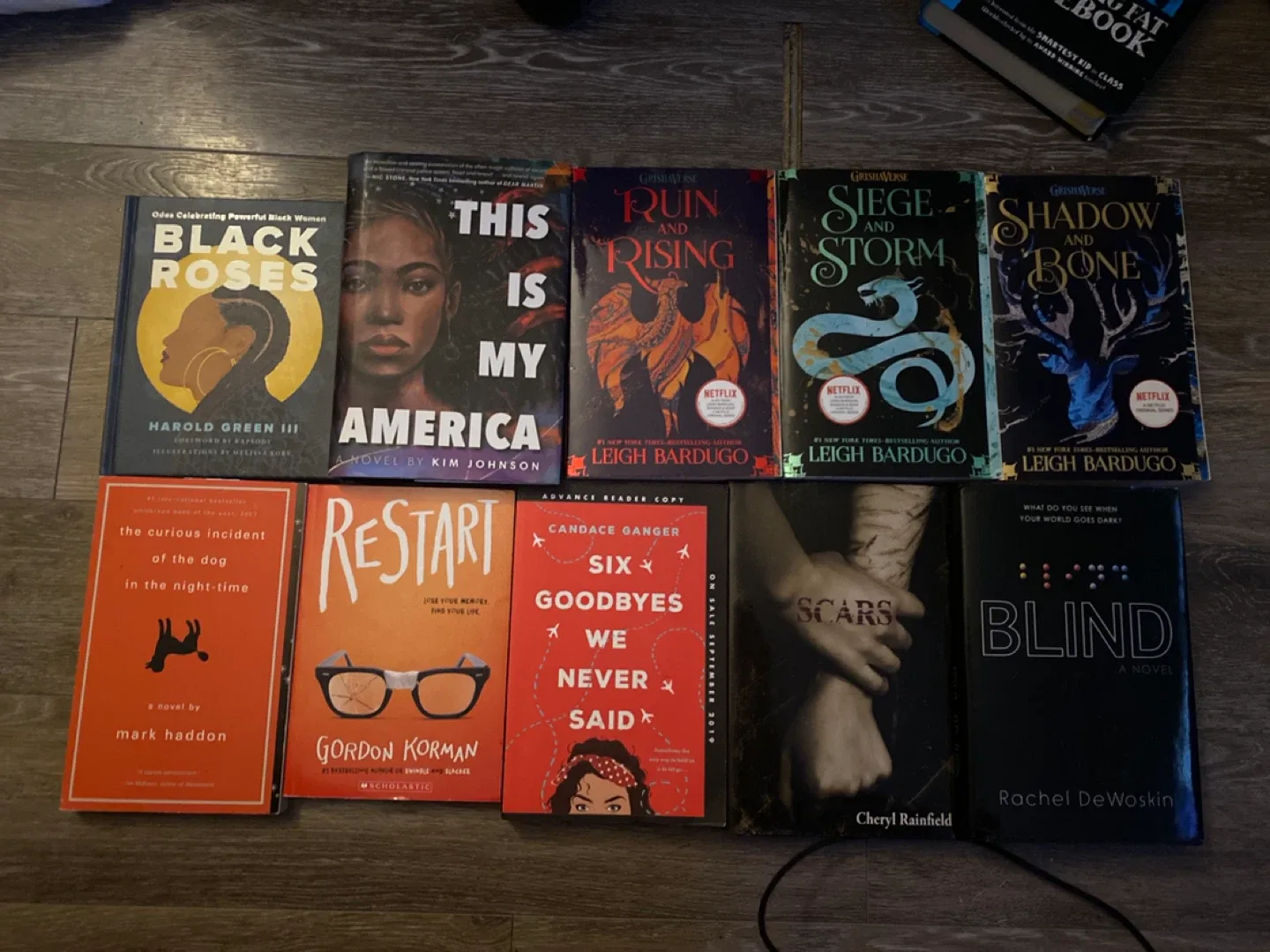Mixed Book Lot: Black Roses, This is My America, Restart + thumbnail