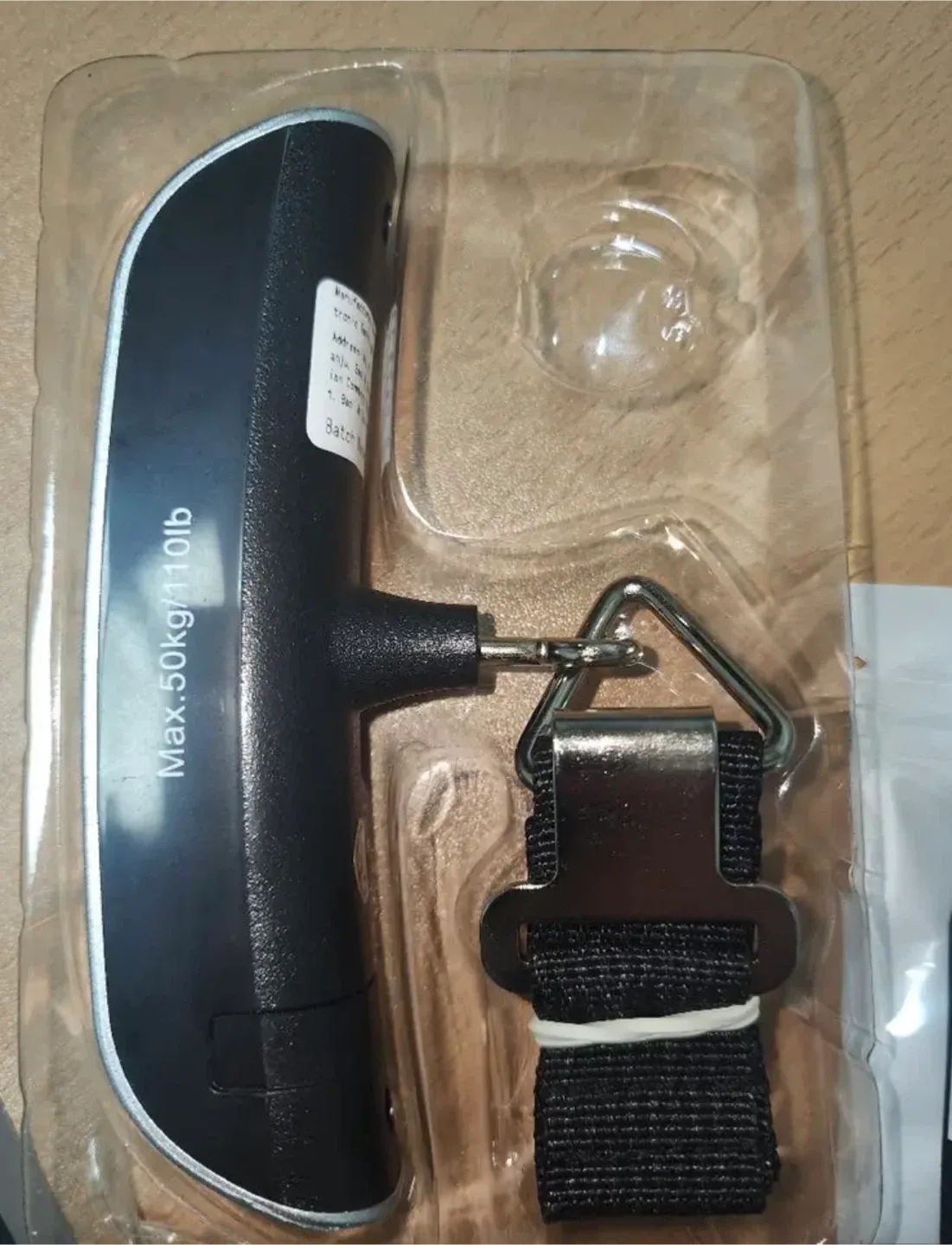 *NEW* Portable Digital Luggage Scale - Max 50kg/110lb image indicator(2)