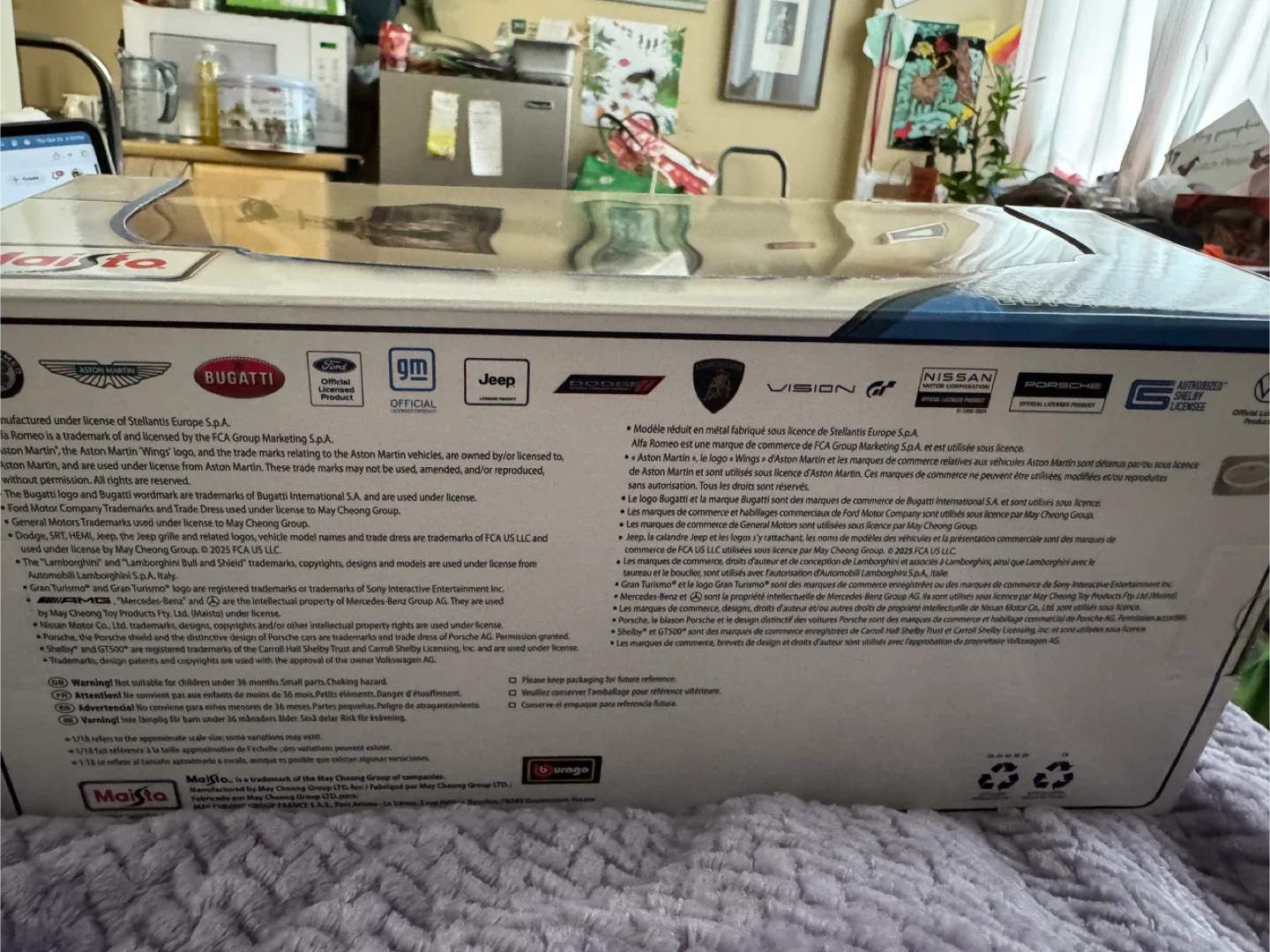 Maisto Bugatti Chiron Sport 1/18 Diecast image indicator(4)