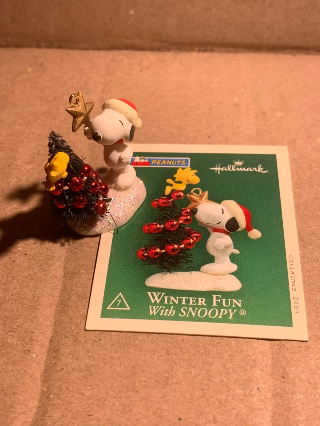 Hallmark Keepsake Winter Fun with Snoopy Christmas ornament image indicator(2)