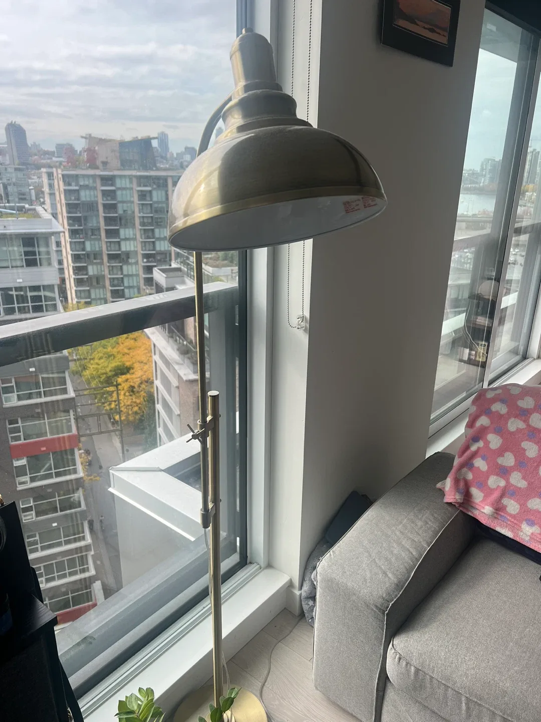 Gold Floor Lamp thumbnail