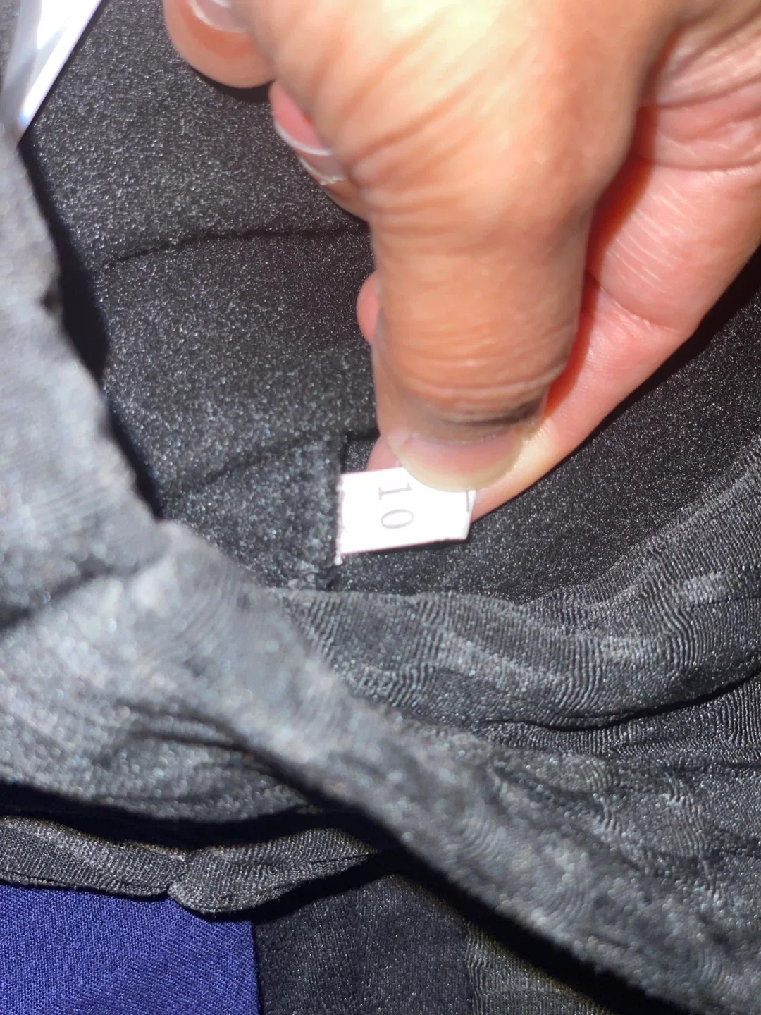 O to S Black stretchable Tik Tok Leggings for winter - Size 10 image indicator(5)