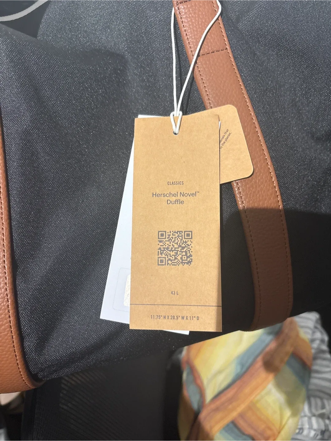 Herschel Novel Duffle Bag - Black, 43L image indicator(2)