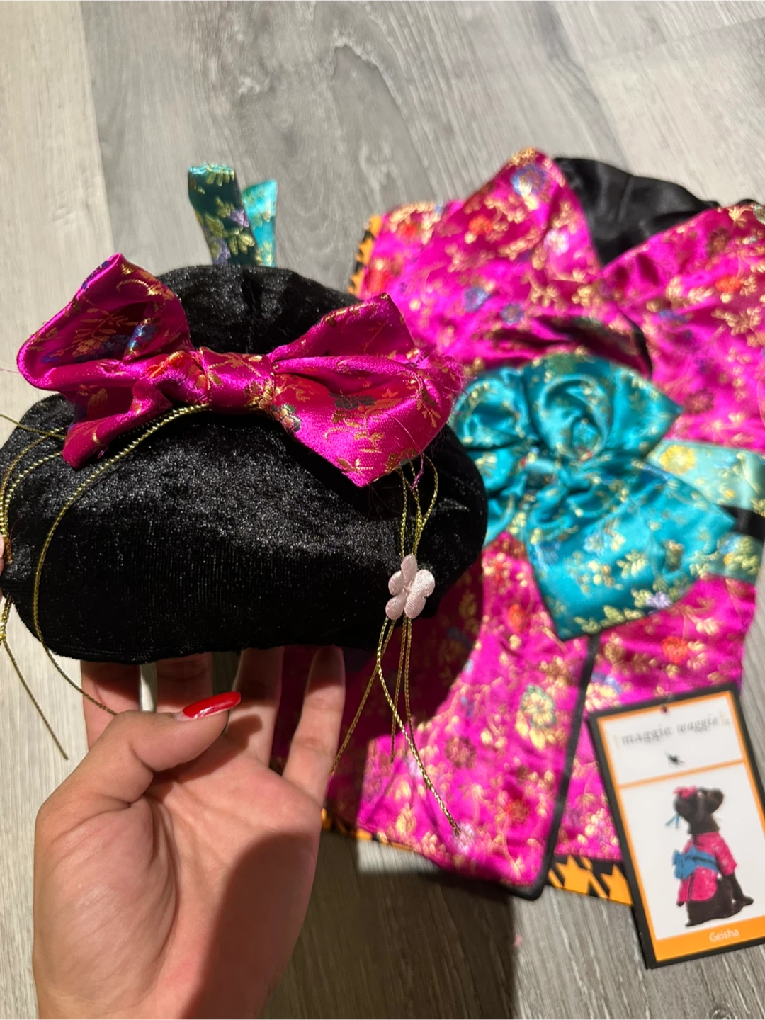 Dog Maggie Waggle Geisha Costume Small - photo 2